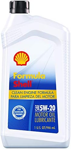 Formula Shell 5W-20 Motor Oil (SN/GF-5), 1 Quart (Pack of 6)