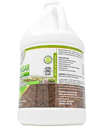 Natural Elements 30% Vinegar | (2) 1 Gallon Pack | Home and Garden Vinegar …
