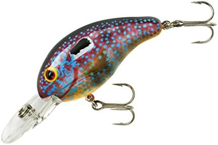 BANDIT LURES Crankbait Series 100 200 & 300 Bass Fishing Lures, Sun Perch, Series 200 (Dives to 8')