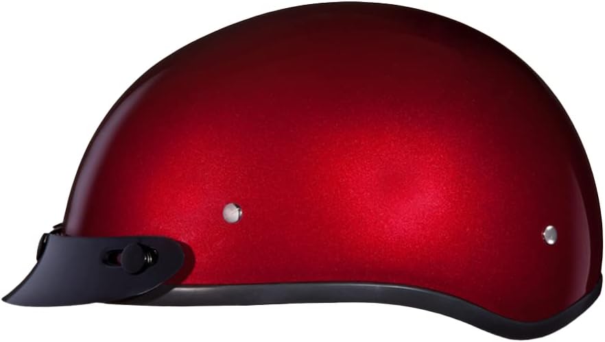 Motorcycle Helmet Half Skull Cap - Lightweight & Stylish DOT Approved Helmets for Adults - Perfect for Men and Women Riders - Comfortable & Secure Fit- Stylish Protection for Everyday Riding