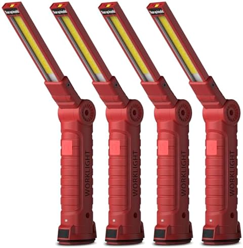 Coquimbo 2 Pack Rechargeable Work Light, Christmas Tool Gifts for Men Dad