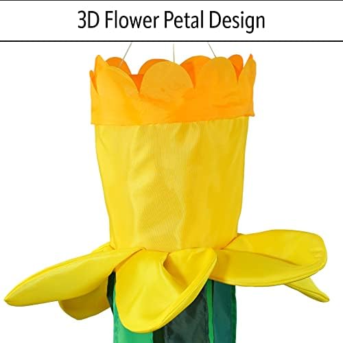 In the Breeze Spring Daffodil Windtail,15" W x 40" H x 15" D,4634