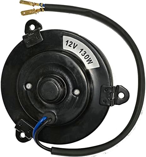 Upgrade 3-Bolt Hole Pattern 12-Volt Electric Radiator Cooling Fan Motor High Performance Upgrade for 12" to 17" Inch Sizes (130-Watt)