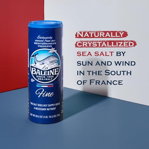 La Baleine · French Fine Sea Salt · 750g - 26.5 Oz (Pack of 2)