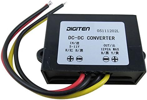 DC 6V 5-11V to 12V 2A Step up Converter Regulator Waterproof Boost Power Module