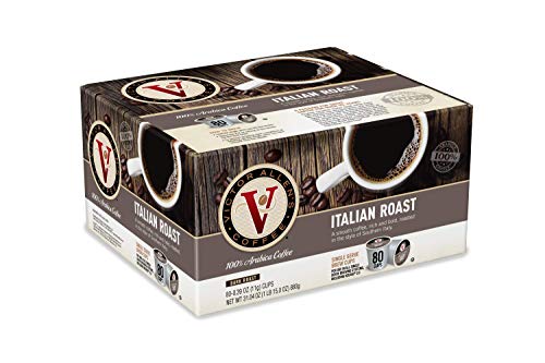 Victor Allen's Coffee Hawaiian and Italian Blend K-Cup Pods, 80 Count