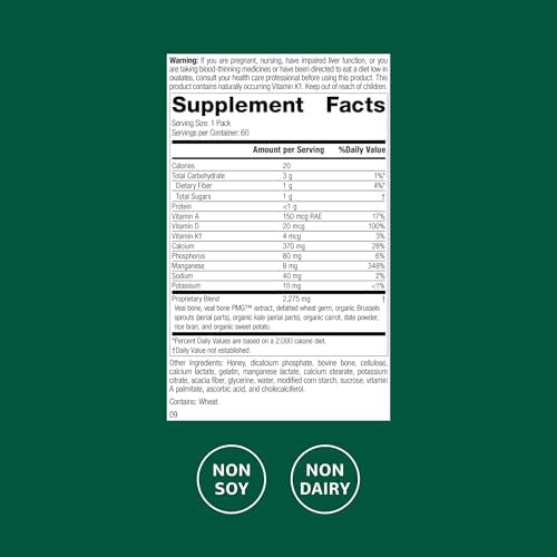 Standard Process Bone Health Pack - Supports & Maintains Healthy Bone Density with Calcium