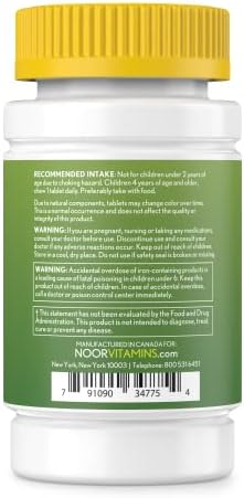 Noor Vitamins Halal Kids Multivitamin Chewable: Essential Vitamins for Immune