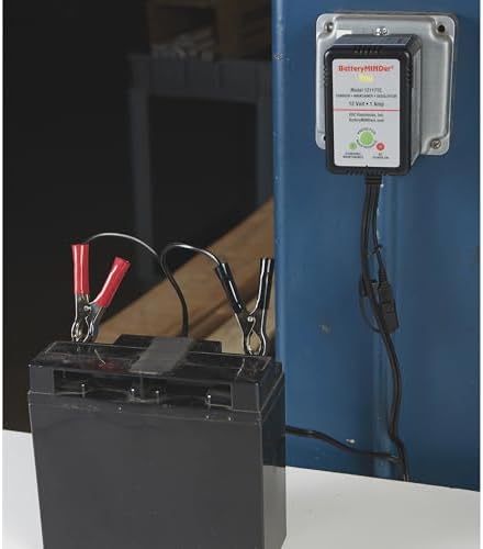 BatteryMINDer Plus Battery Charger/Trickle Charger/Desulfator- 12V 1A
