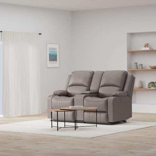 Camper Comfort 65" Wall Hugger Reclining RV (Manual, Slate)