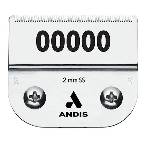 Andis 64160 UltraEdge Carbon-Infused Steel Detachable Outliner Blade, .1mm Cut Length
