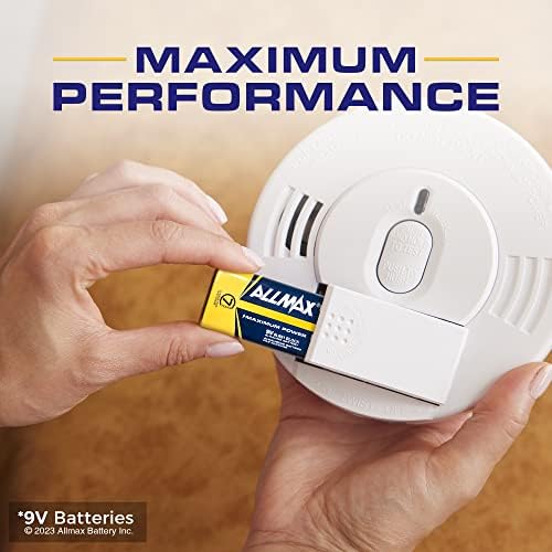 Allmax 9V Maximum Power Alkaline Batteries (48 Count) – 9 Volt