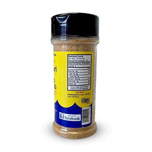 J.O. Spice #1 Seafood seasoning Maryland USA j o 4.5 oz bt