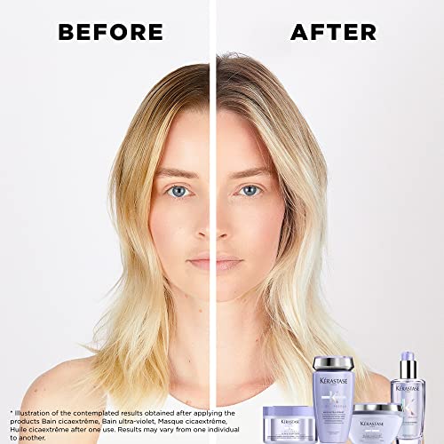 KERASTASE Blond Absolu Cicaplasme Serum - Hydrating Leave In Serum For Color Treated Hair, Heat Protects Up To 450°F