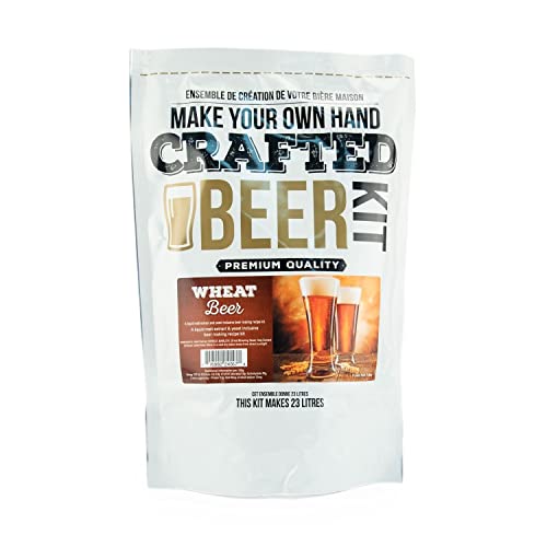 ABC Crafted Series Beer Making Kit | Wheat Beer | Yields 6 Gallons | Pouch