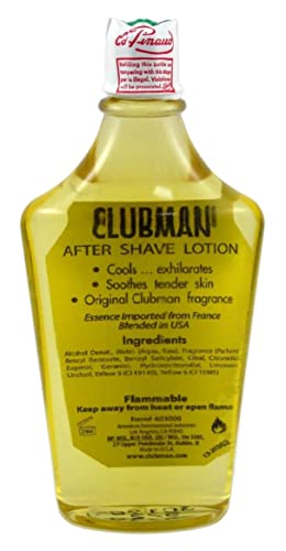 Clubman Pinaud After Shave Lotion, Soothes Skin After Shaving with Masculine Fragrance, 16 Oz