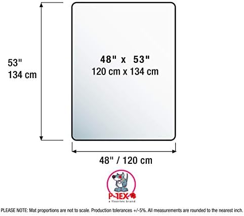 FLRFCCAGE89ER - Tex Polycarbonate Dog Crate Floor Protector 35 x 47