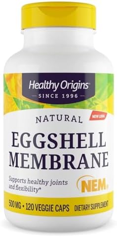 Healthy Origins NEM Eggshell Membrane 500 mg, 30 Veggie Caps