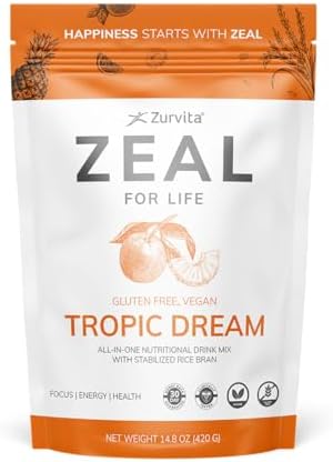 Zurvita - Zeal for Life Wild Berry Wellness Drink Mix - 420 g | Contains Vitamins, Minerals, Antioxidants, Plant Nutrients, Digestive Enzymes, And Phytonutrients For Daily Nutrition