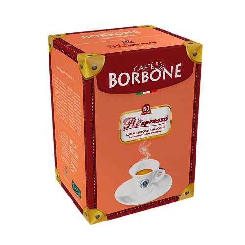 Caffè Borbone Miscela Nera Espresso Pods Compatible with Nespresso Original Machines, Dark Roast Black Blend, 100 Count Espresso Coffee Pods