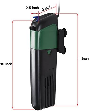 Internal Green Water Killer Aquarium Filter Tank U-V Pump