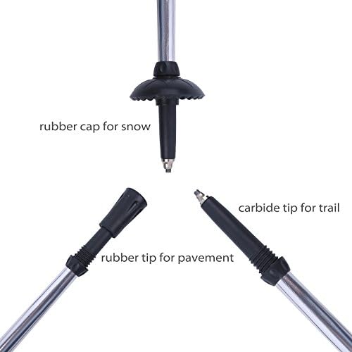 M MAXIMUMCATCH Maxcatch Folding Wading Staff with Neoprene Pouch Fly Fishing Wading Stick
