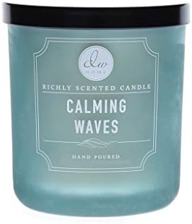 DW Home Calming Waves Richly Scented Candle Small Single Wick Hand Poured 4 Oz