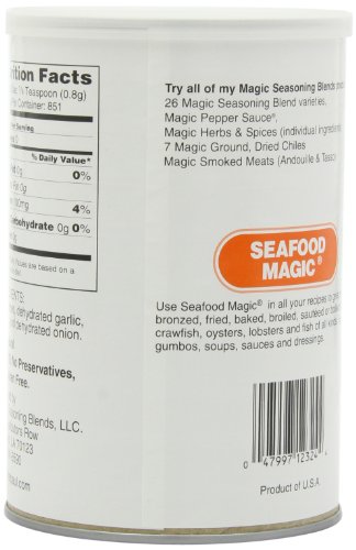Chef Paul Seafood Magic Seasoning, 24-Ounce Canisters (Pack of 2)