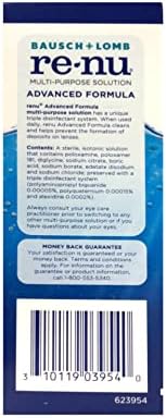 Renu Multi-Purpose Contact Lens Solution Travel Size,2 Fl Oz (Pack of 3)