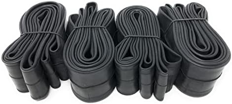 VeloTubes Mountain Bike Inner Tubes - 4 Pack-Select Your Size (26", 27.5", 29"), Presta Valve, Mountain Bicycle Tubes