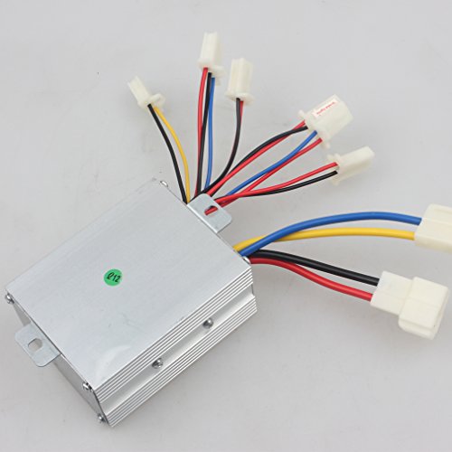 36v 500w Motor Speed Controller for Brushed Motor | for E-Bikes E-Tricycles E-Moto E-Scooter, Rugged Aluminum Housing Withintegrated Cooling Fins