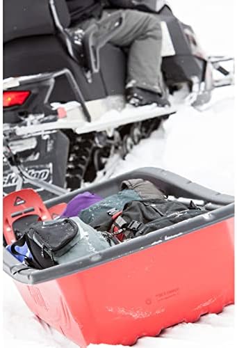 Pelican Red Trek Sports 75 Utility Snow Sled