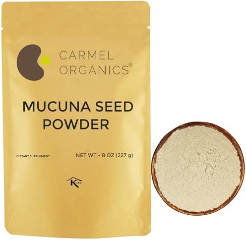 CARMEL ORGANICS Organic Ashwagandha Root Powder 8 Ounce