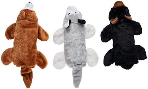 Max and Neo Fox, Bear and Wolf Water Bottle Dog Toys - 3 Pack - We Donate a Toy to a Dog Rescue for Every Toy Sold (Fox, Bear and Wolf)