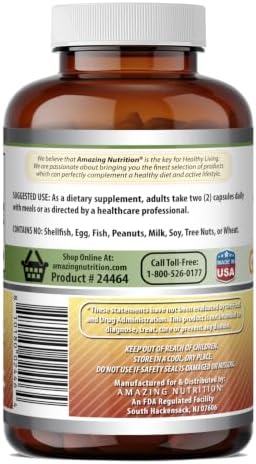 Amazing Formulas Ginseng Complex 1000 Mg of 4:1 Korean Ginseng Extract | Capsules Supplement | Non-GMO | Gluten-Free | Made in USA (1 Pack | 120