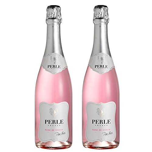 Pierre Chavin Perle Blanc Alcohol-Free 0.0% Sparkling White Wine Alternative From France, Low Calorie, Halal Certified, Vegan, and No Sulphites 750ml