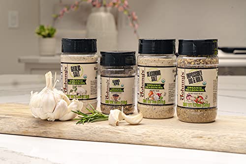 Johnny's - Seasoned Pepper - 5 oz | Pepper Seasoning Blend, Great For Meats, Poultry, Vegetables, Soups, Grilling, Roasting & Everyday Cooking