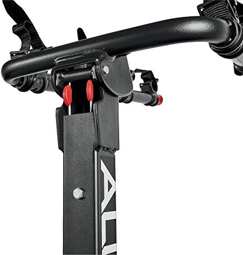Allen Sports Deluxe+ Locking Quick Release 2-Bike Carrier for 1 1/4 in. and 2 in. Hitch, Model 820QR , Black