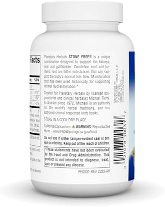 Planetary Herbals Stone Free Tablets, 90 Count
