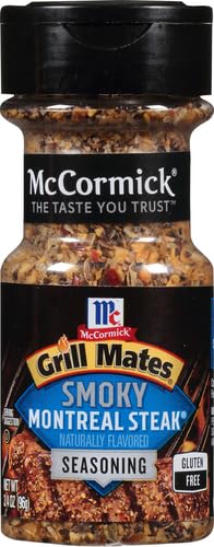 McCormick Grill Mates Smoky Montreal Steak Seasoning, 3.4 oz (Pack of 6)