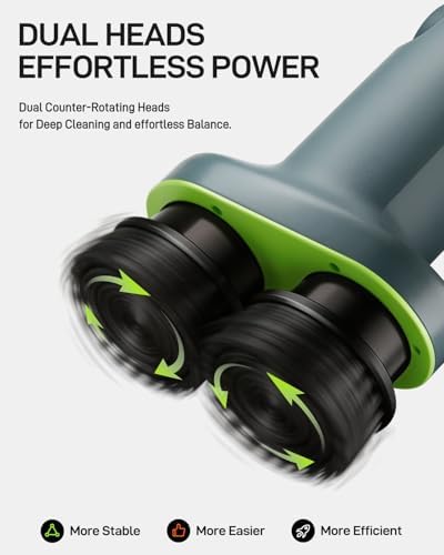 Electric Spin Scrubber Cordless Cleaning Brush | Adjustable Handle and Powerful Motor for Deep Cleaning Bathroom, Tile, Shower