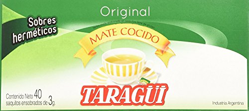 Taragui Yerba Mate - 40 Tea Bags - Yerba Mate En Saquitos