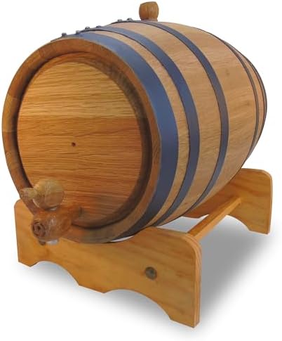 3L Charred Oak Aging Barrel for Whiskey, Rum & Wine