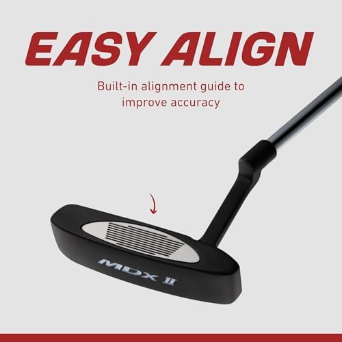 Precise MDX II - Teen Complete Golf Club Set | Titanium Driver, Stainless Hybrid, Irons Through Wedge, Putter, Stand Bag, Headcovers, Ages 13-16, Left/Right