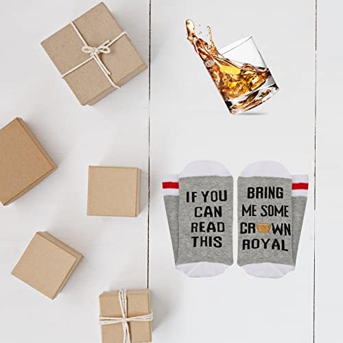 GJTIM 2 PAIRS Whiskey Gift Whiskey Lover Drinker Whiskey Lover Socks