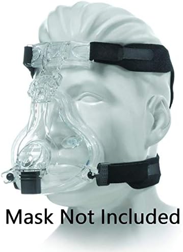 Universal CPAP Headgear Strap – Replacement for Philips Respironics Headgear & ResMed CPAP Supplies – CPAP Mask & Head Strap (Mask, Clips NOT Included)