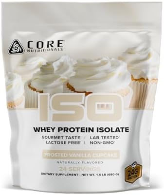 Core Nutritionals Core ISO Whey Protein Isolate, Choc. Peanut Butter Cup,