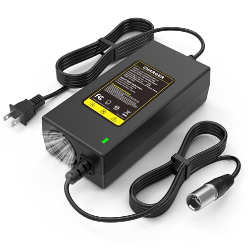 29V 5A for 24V 5A 3-Pin Male XLR Connector Battery Charger for Lakematic, Pride Mobility, Jazzy Power Chair, Drive Medical, Golden Technologies