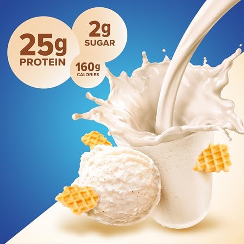 Pure Protein Powder, Vanilla Cream, Low Sugar, Gluten Free, 1 lb, Whey | High Protein