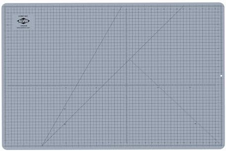 ALVIN HM Self-Healing Cutting Mat for Hobbies 24 x 36 inch | Double-Sided Blue/Grey | 3-Layer Gridded Surface for Arts, Crafts and Sewing - Model HM2436